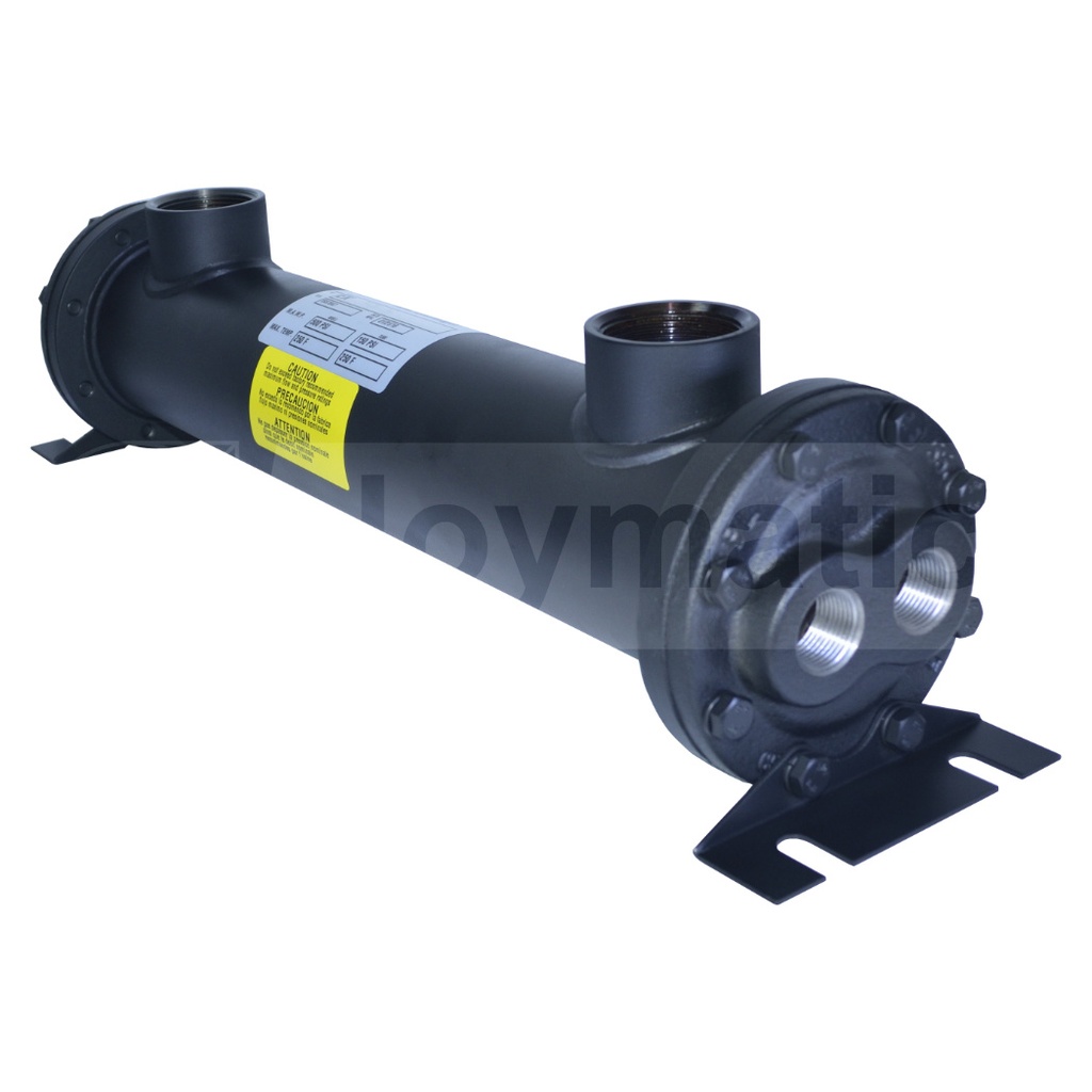 EK-1024-T (TT-005T) Intercambiador Calor Aceite/Agua 10.0-55.0 GPM 2 Pasos 67.0-130.0 HPs 500 PSI