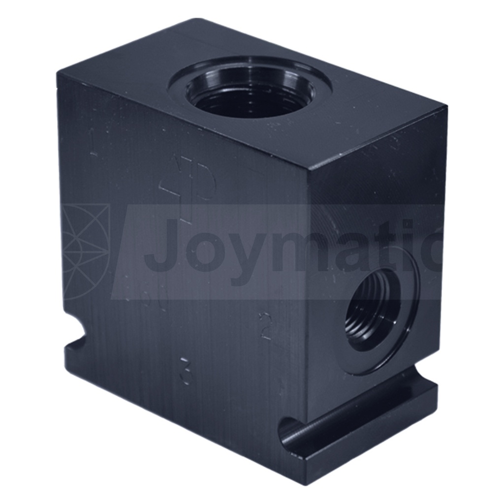 FS (DP-203) Cuerpo en Línea de 3 Vías (C10-3) con Puertos SAE 6 3500 PSI